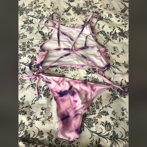 Purple Halter Bikini - Picture 3 of 3